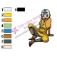 Aang Avatar The Last Airbender Embroidery Design 03